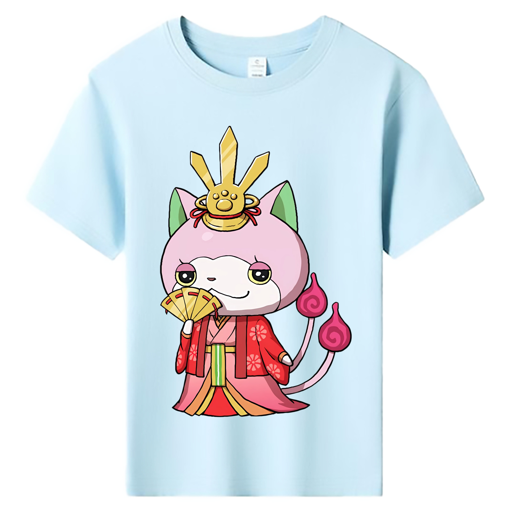 （画像用） 妖怪ウォッチ Yo-kai Watch 綿100％キッズTシャツ（フロントプリント）